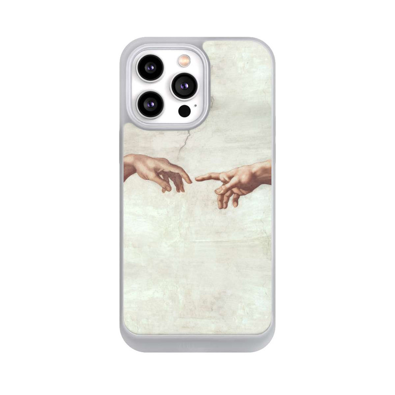 iPhone 14 Pro Max NIVOpure Die Hände von Gott und Adam von Michelangelo Buonarroti