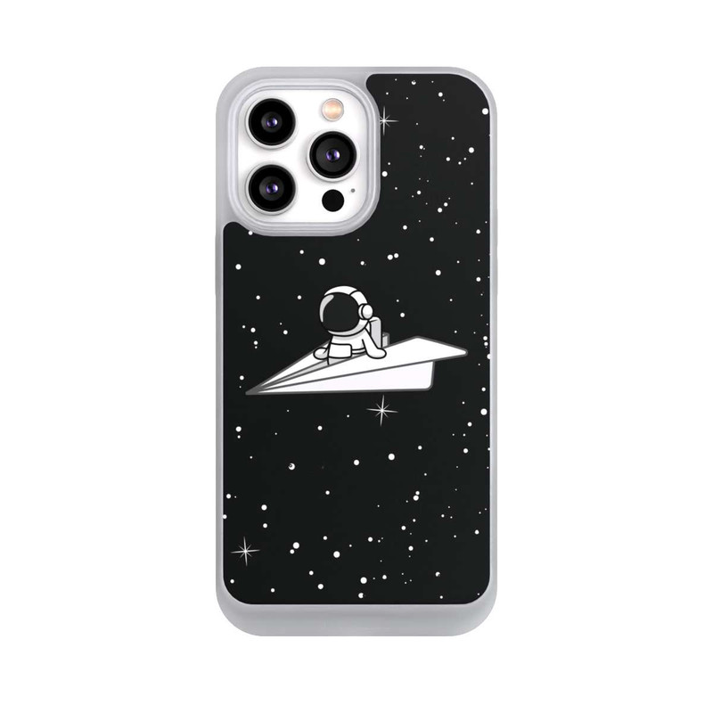 iPhone 14 Pro Max NIVOpure Astronaut Paper Plane Comic