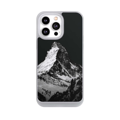 Apple iPhone 14 Pro Max NIVOpure Snow Capped Mountains grey