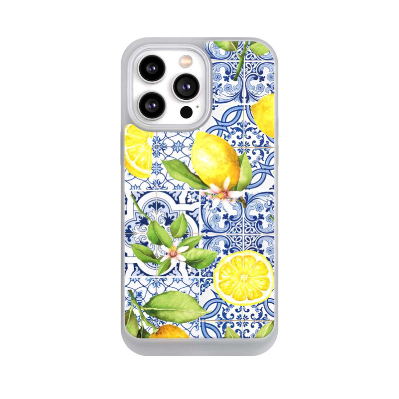 iPhone 14 Pro Max NIVOpure Greek Lemon Pattern Amalfi Coast