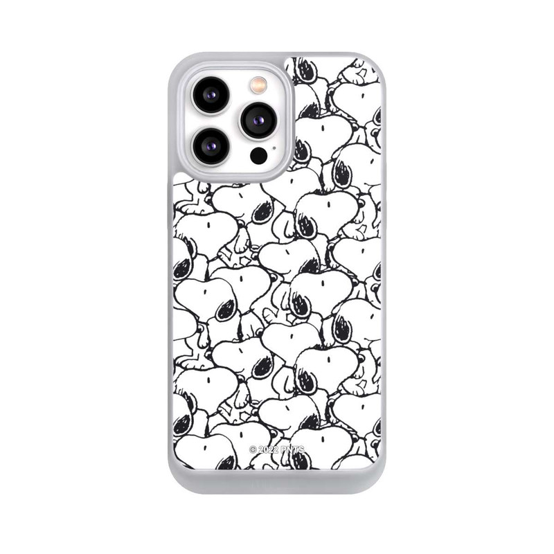 iPhone 14 Pro Max NIVOpure Snoopy Pattern Black And White