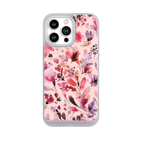 Apple iPhone 14 Pro Max NIVOpure Künstlerische Blumen Viva Magenta