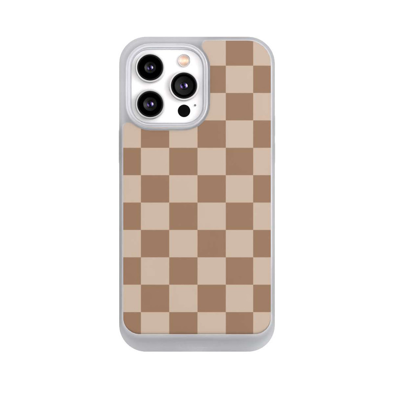 iPhone 14 Pro Max NIVOpure Braun Karo