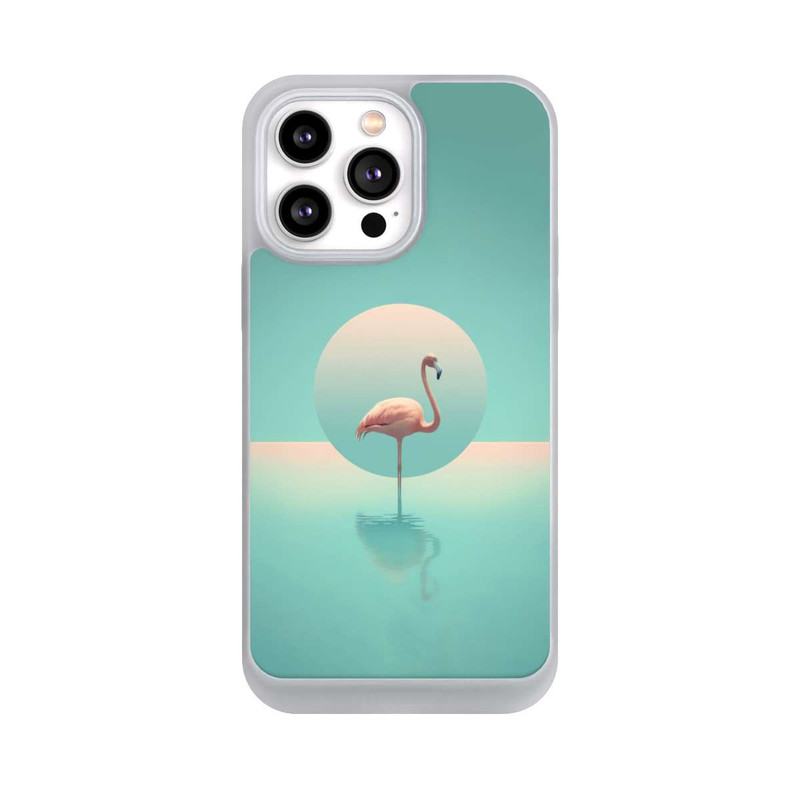 iPhone 14 Pro Max NIVOpure Flamant dans la piscine
