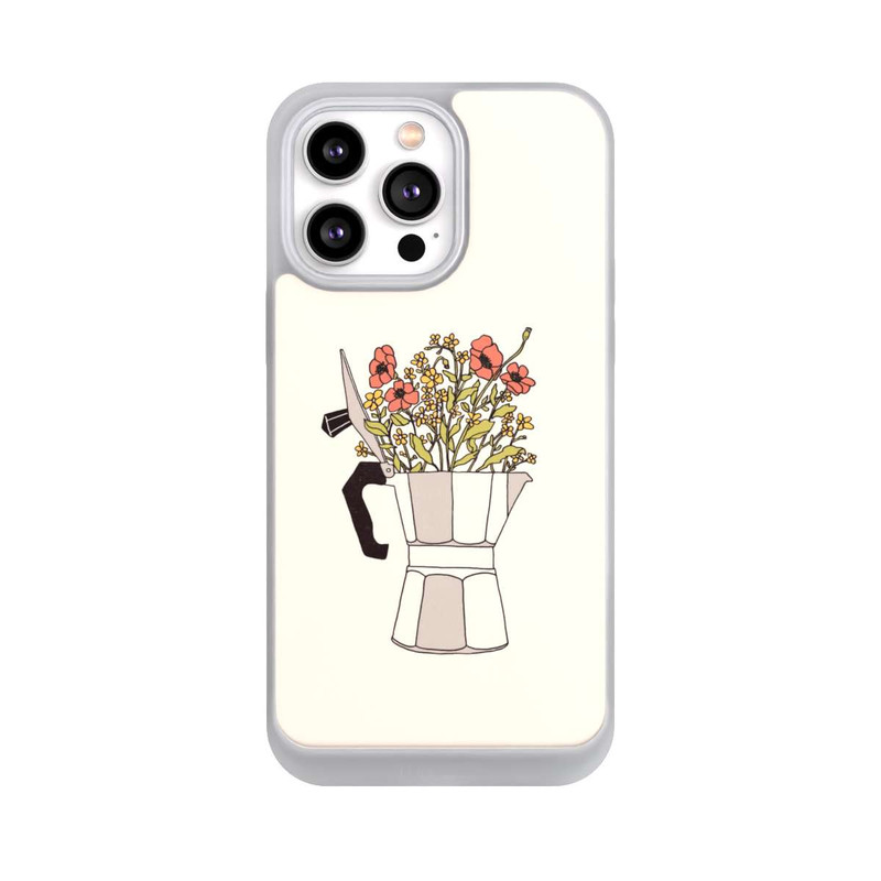 iPhone 14 Pro Max NIVOpure Moka Blumen