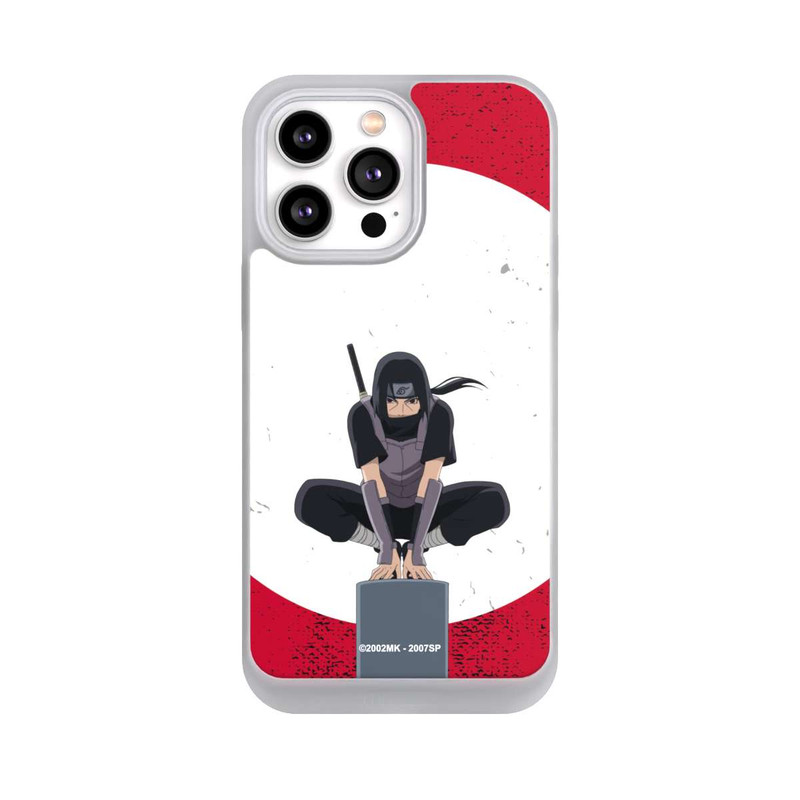 iPhone 14 Pro Max NIVOpure Itachi Uchiha symbol red background