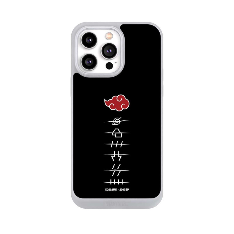 iPhone 14 Pro Max NIVOpure Akatsuki Member Symbols Black
