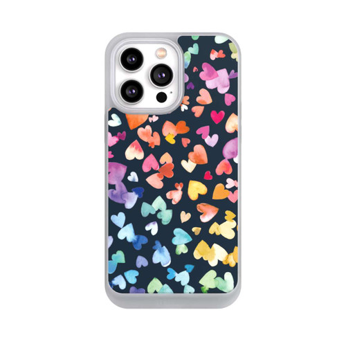 Apple iPhone 14 Pro Max NIVOpure Valentines Hearts Black