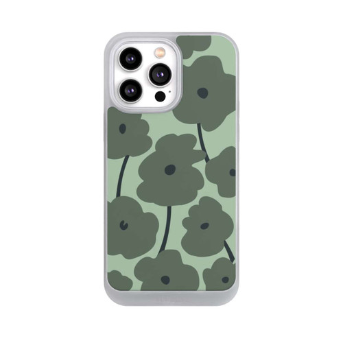 Apple iPhone 14 Pro Max NIVOpure Fleurs Minimalistes Vertes