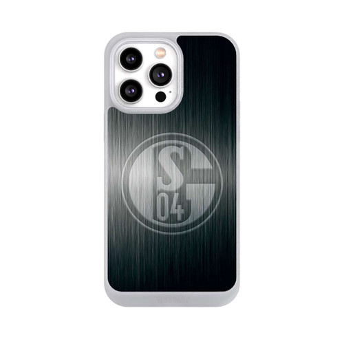 Apple iPhone 14 Pro Max NIVOpure Schalke 04 Metall Look