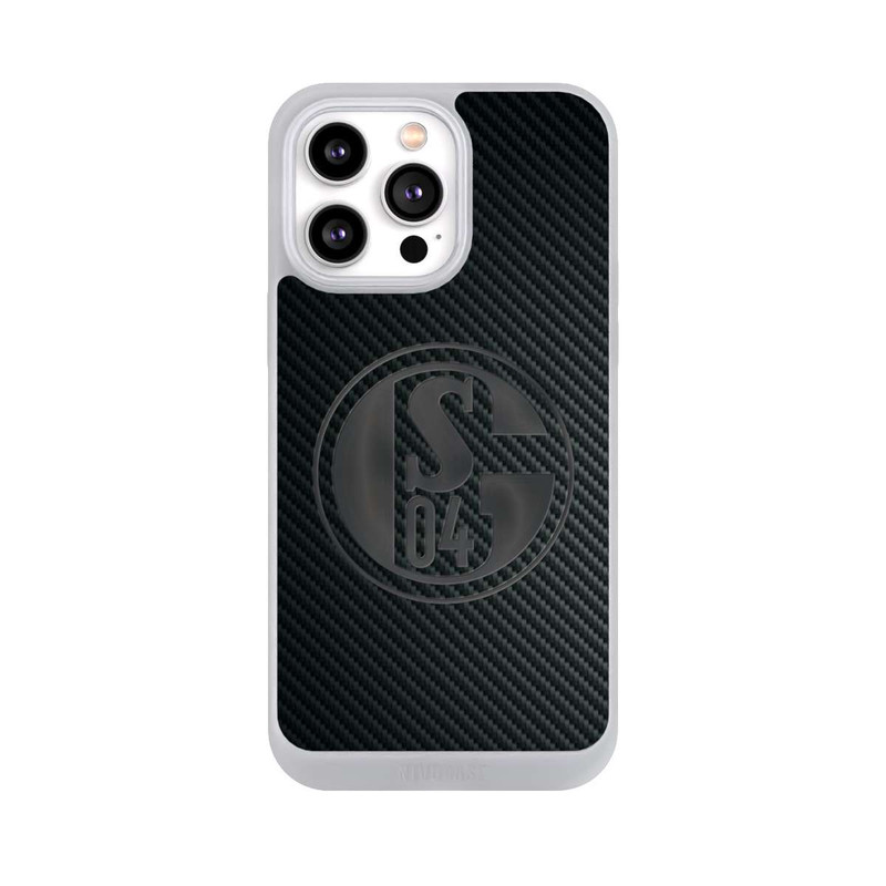 iPhone 14 Pro Max NIVOpure Schalke 04 Carbon Look