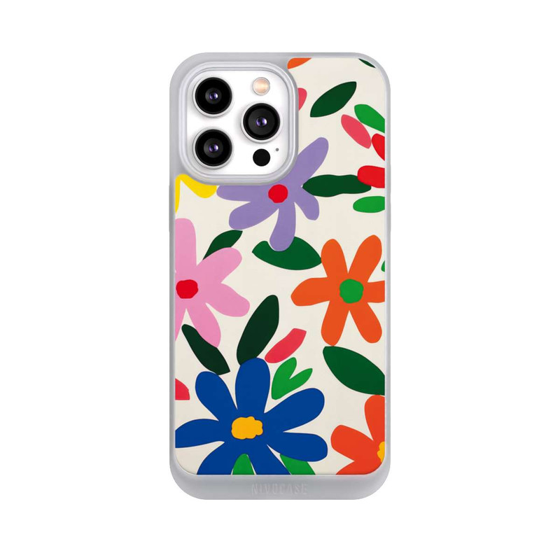 iPhone 14 Pro Max NIVOpure Sommerblüten Illustration