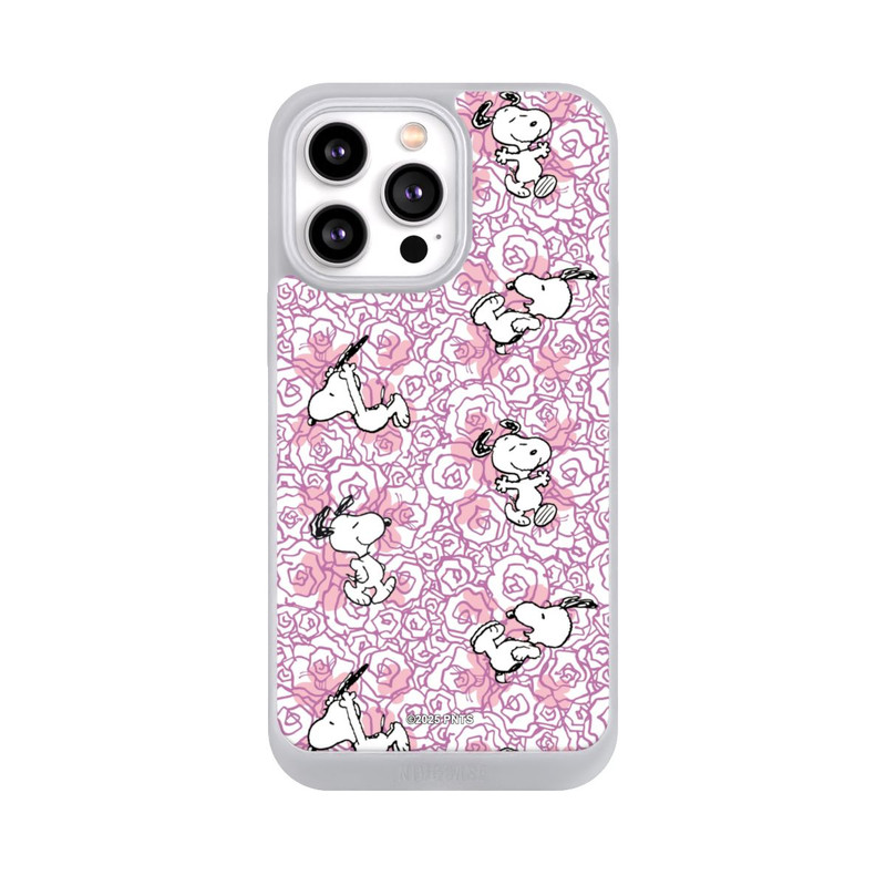 iPhone 14 Pro Max NIVOpure Peanuts Pink Roses Pattern
