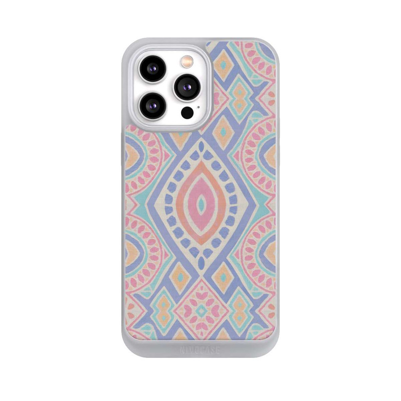 iPhone 14 Pro Max NIVOpure Boho Geometric Mosaic Intricate Tribal Design