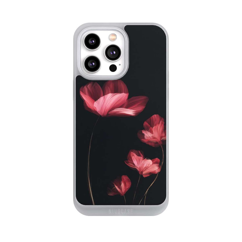 iPhone 14 Pro Max NIVOpure Noir Burgundy Bloom