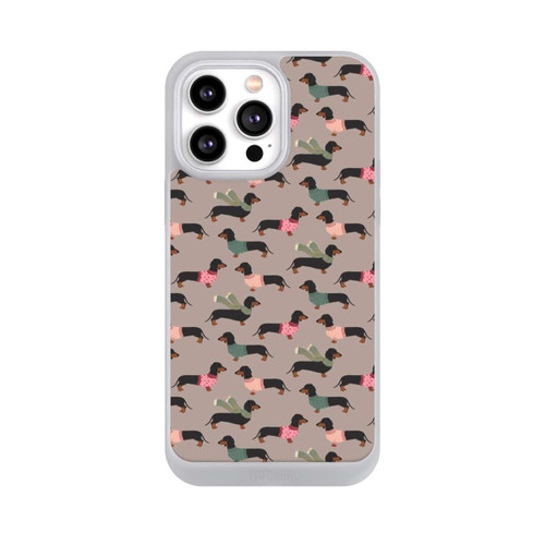Apple iPhone 14 Pro Max NIVOpure Dackel Muster Winter