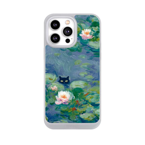 Apple iPhone 14 Pro Max NIVOpure Cat in the Pond Painting