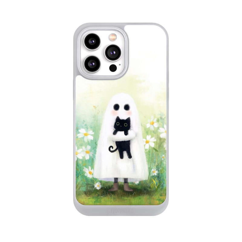iPhone 14 Pro Max NIVOpure Geist und Katze Halloween mit KI