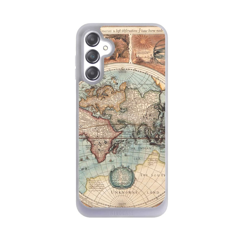 Galaxy A14 5G NIVOpure Vintage Weltkarte