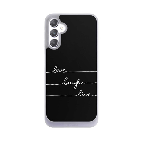 Samsung Galaxy A14 5G NIVOpure Love Laugh Live weiß/schwarz