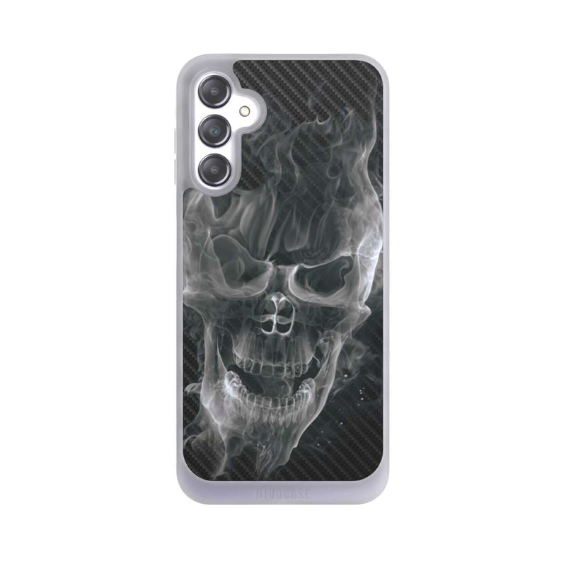 Galaxy A14 5G NIVOpure rauchender Totenkopf Carbon