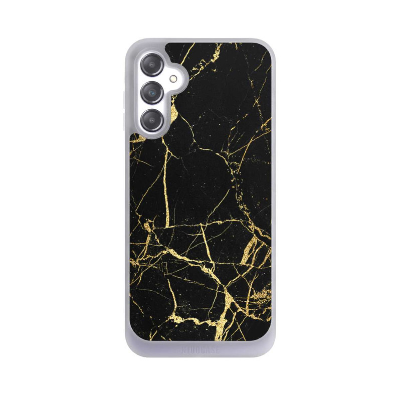 Galaxy A14 5G NIVOpure Schwarzgoldener Marmor-Look