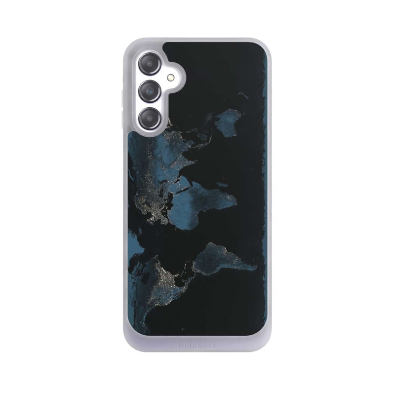 Galaxy A14 5G NIVOpure Carte du Monde Nuit