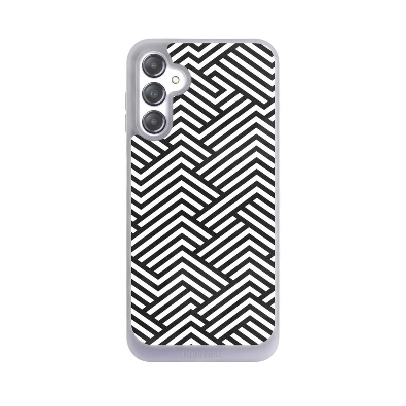 Galaxy A14 5G NIVOpure Schwarz und Weiß ZigZag