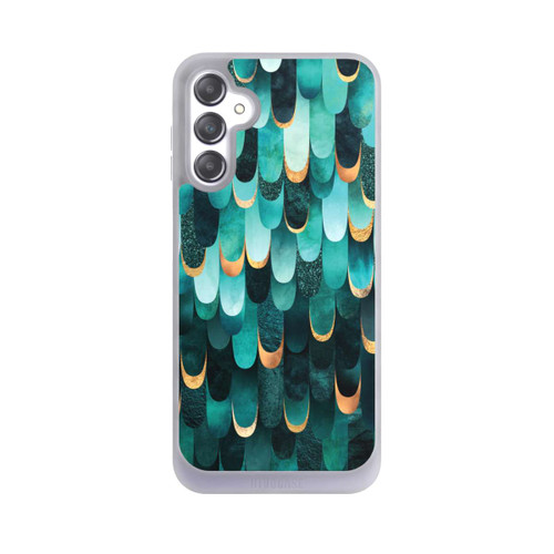 Samsung Galaxy A14 5G NIVOpure Gefiedert Türkis Golddruck