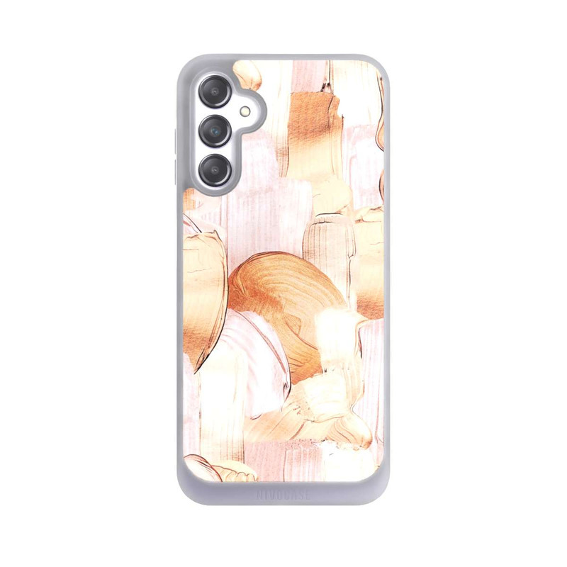 Galaxy A14 5G NIVOpure White/Gold Brush Pattern