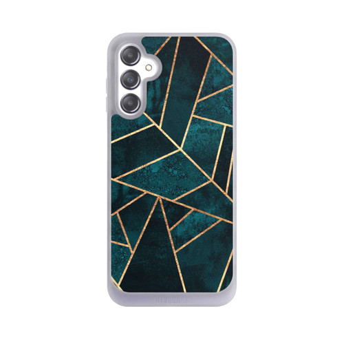 Samsung Galaxy A14 5G NIVOpure Tief Blaugrün Stein Gold Druck