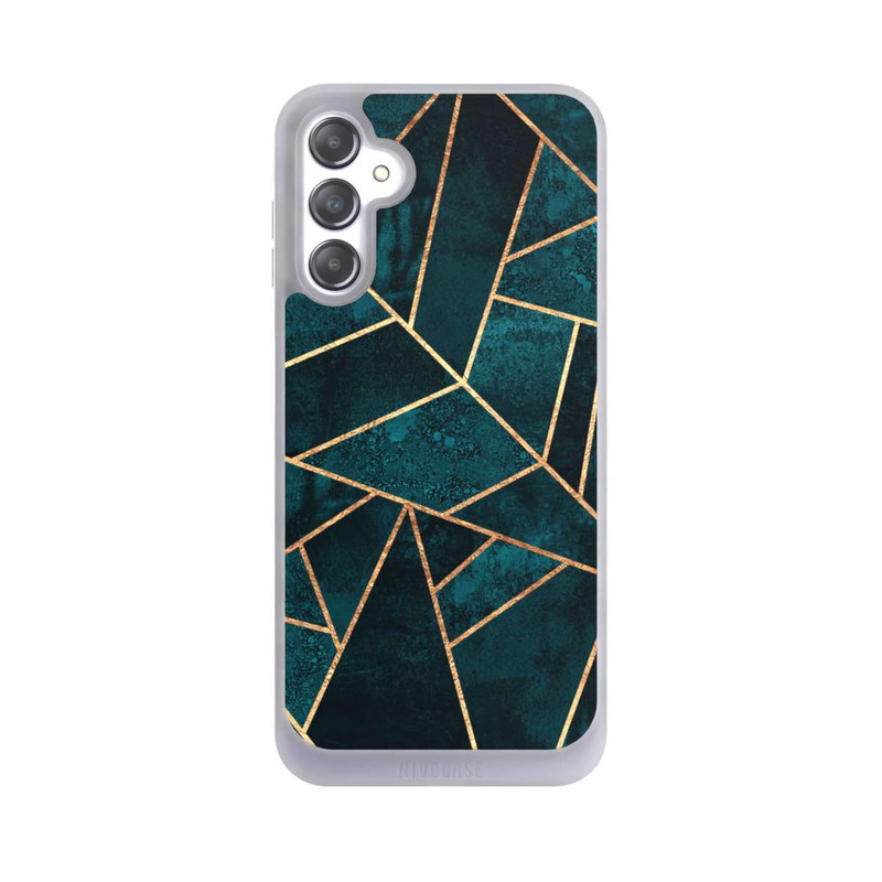 Galaxy A14 5G NIVOpure Tief Blaugrün Stein Gold Druck