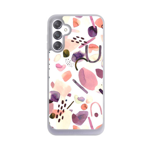 Samsung Galaxy A14 5G NIVOpure Abstrakte Formen aquarell lila