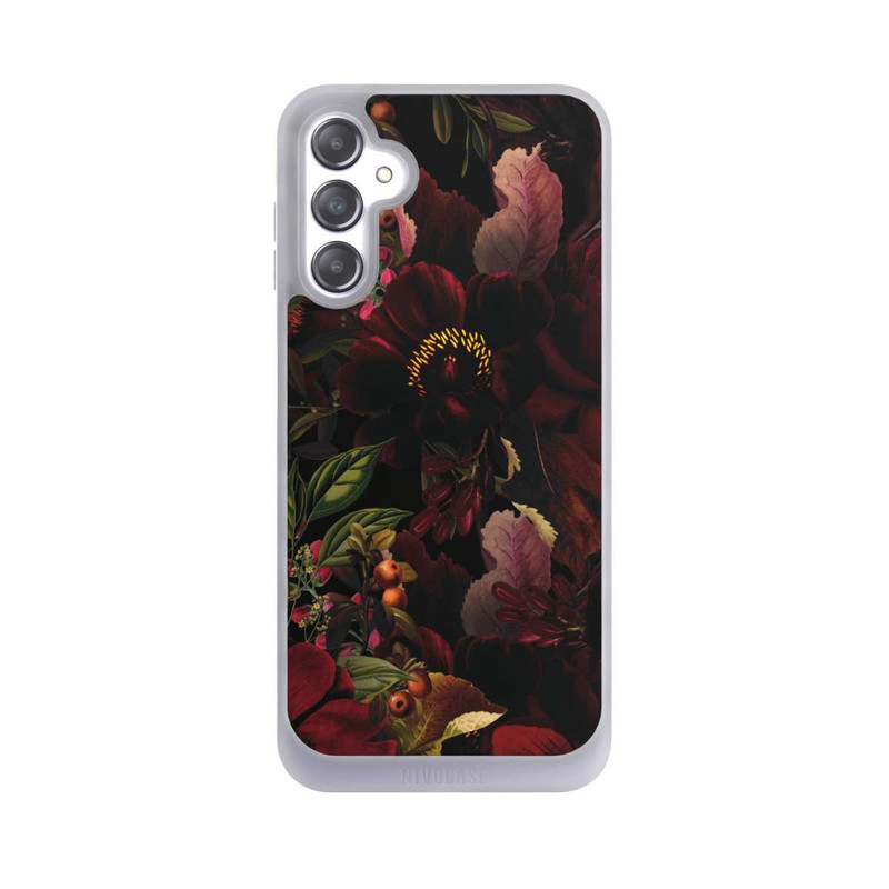 Galaxy A14 5G NIVOpure Dunkle Rote Vintage Barock Rosen