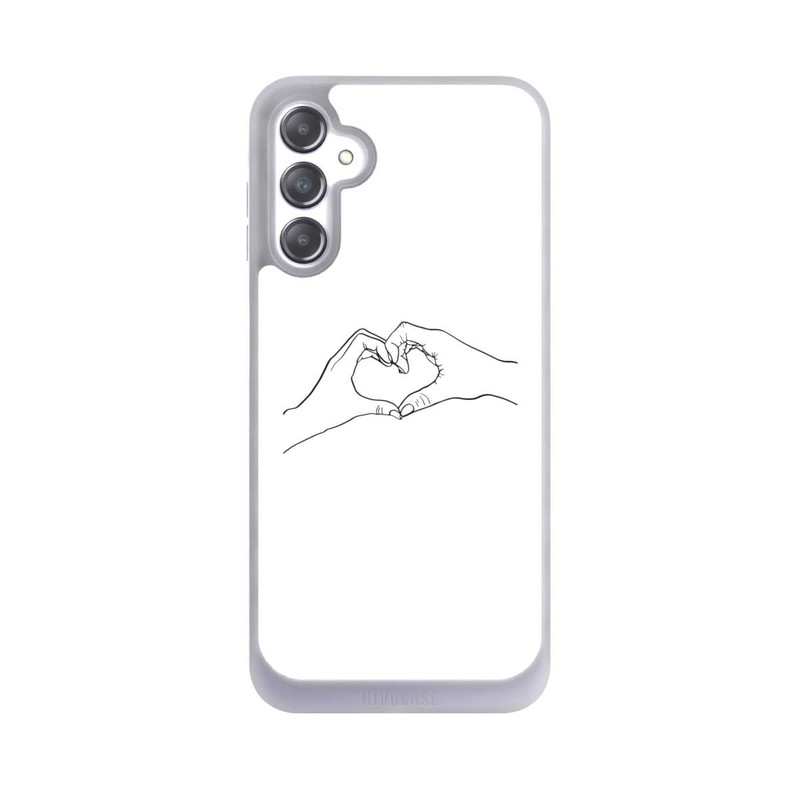 Galaxy A14 5G NIVOpure Herz Hände Line Art