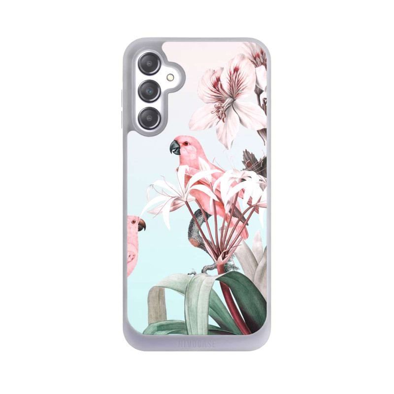 Galaxy A14 5G NIVOpure paradiesische Papageien Pastell