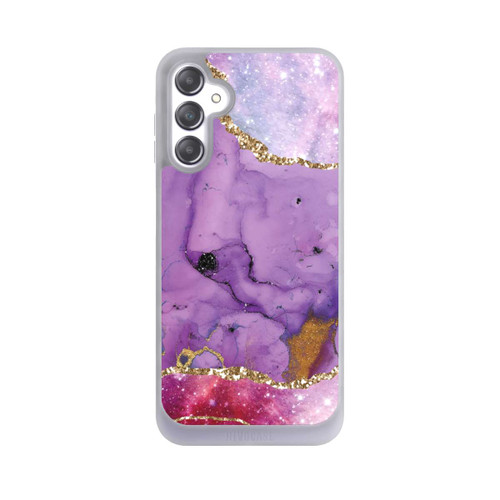 Samsung Galaxy A14 5G NIVOpure Purple Galaxy Glamour Marble