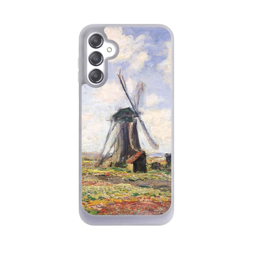 Samsung Galaxy A14 5G NIVOpure Tulpenfelder mit der Rijnsburger Windmühle von Claude Monet