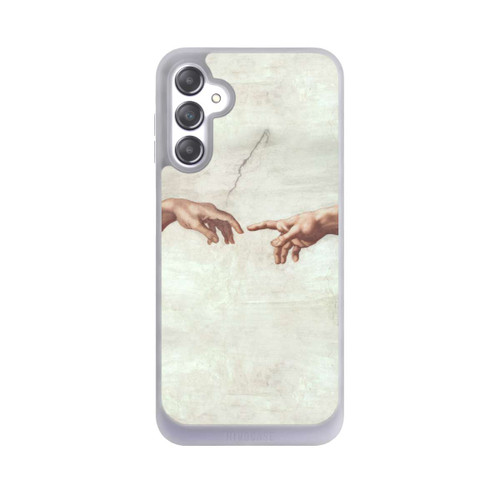 Samsung Galaxy A14 5G NIVOpure Die Hände von Gott und Adam von Michelangelo Buonarroti