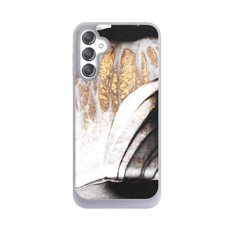 Galaxy A14 5G NIVOpure Schwarze und goldene Adern