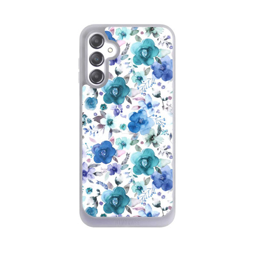 Samsung Galaxy A14 5G NIVOpure Winter Floral Bouquets Blue