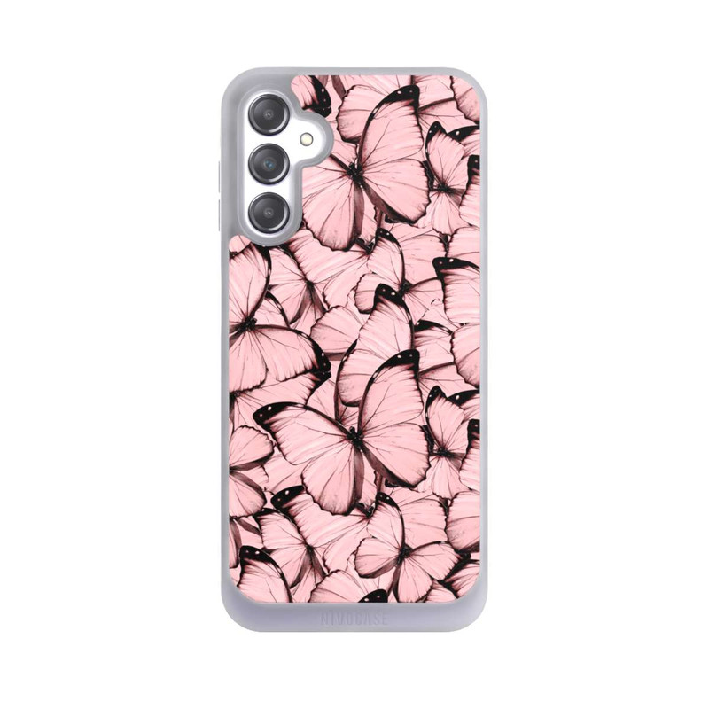 Galaxy A14 5G NIVOpure Rosa Schmetterling-Muster