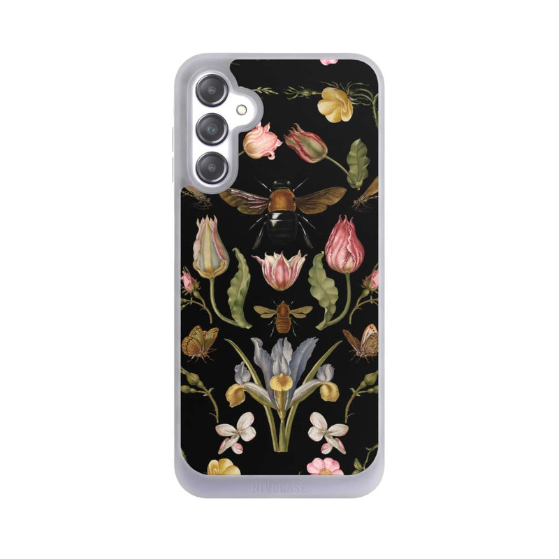 Galaxy A14 5G NIVOpure Wildblumen und Biene Schwarz