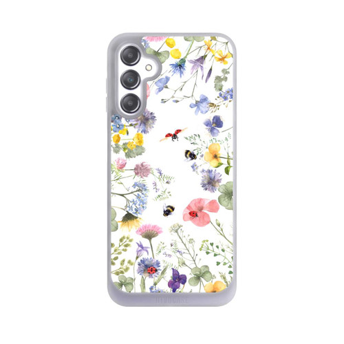 Samsung Galaxy A14 5G NIVOpure Bunte Frühlingsblumen und Bienen