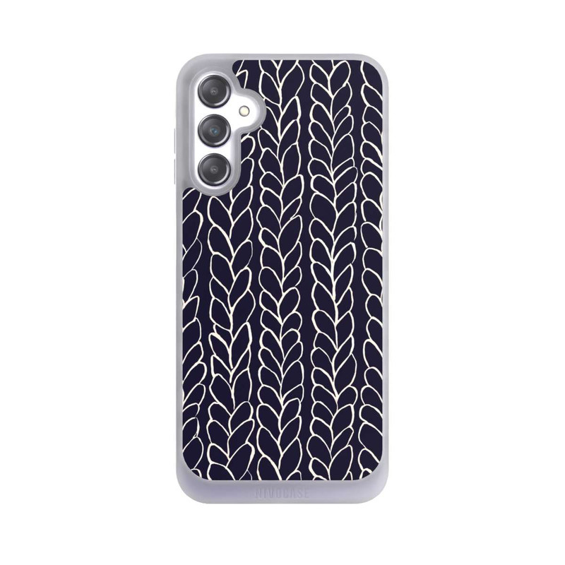 Galaxy A14 5G NIVOpure gezeichnete Wollzöpfe Marine