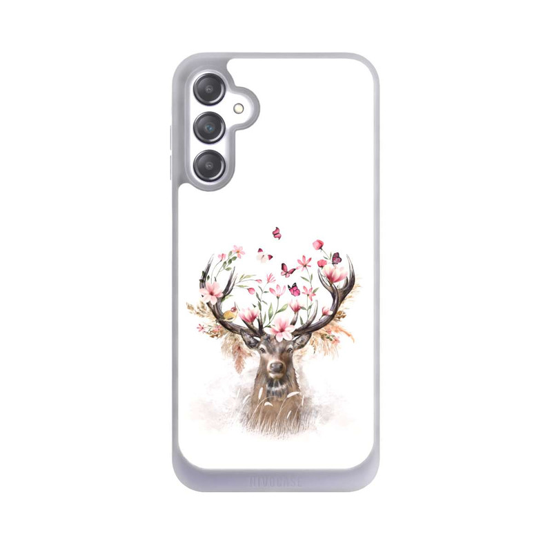 Galaxy A14 5G NIVOpure Hirsch Blumen Geweih