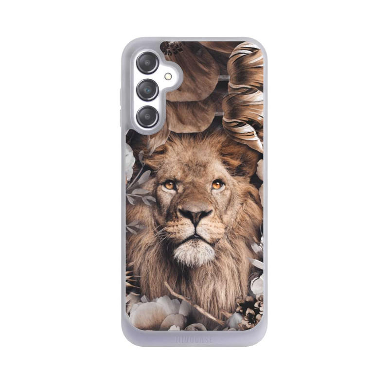 Galaxy A14 5G NIVOpure Lion Flower Frame beige