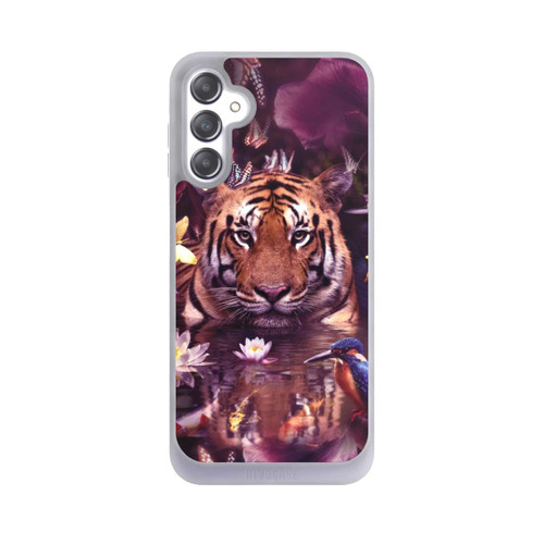 Samsung Galaxy A14 5G NIVOpure Tiger Blumenrahmen
