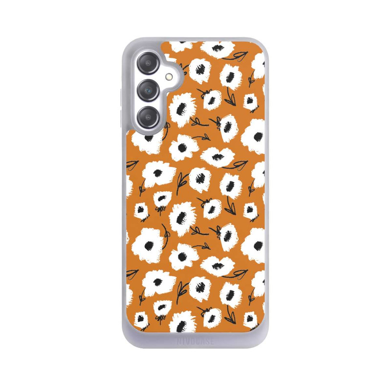 Galaxy A14 5G NIVOpure Pattern Fleurs Ocres