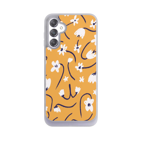 Samsung Galaxy A14 5G NIVOpure Pattern Petites Fleurs Jaunes